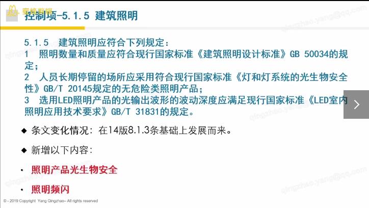 第六讲：健康舒适-控制项详解(2)