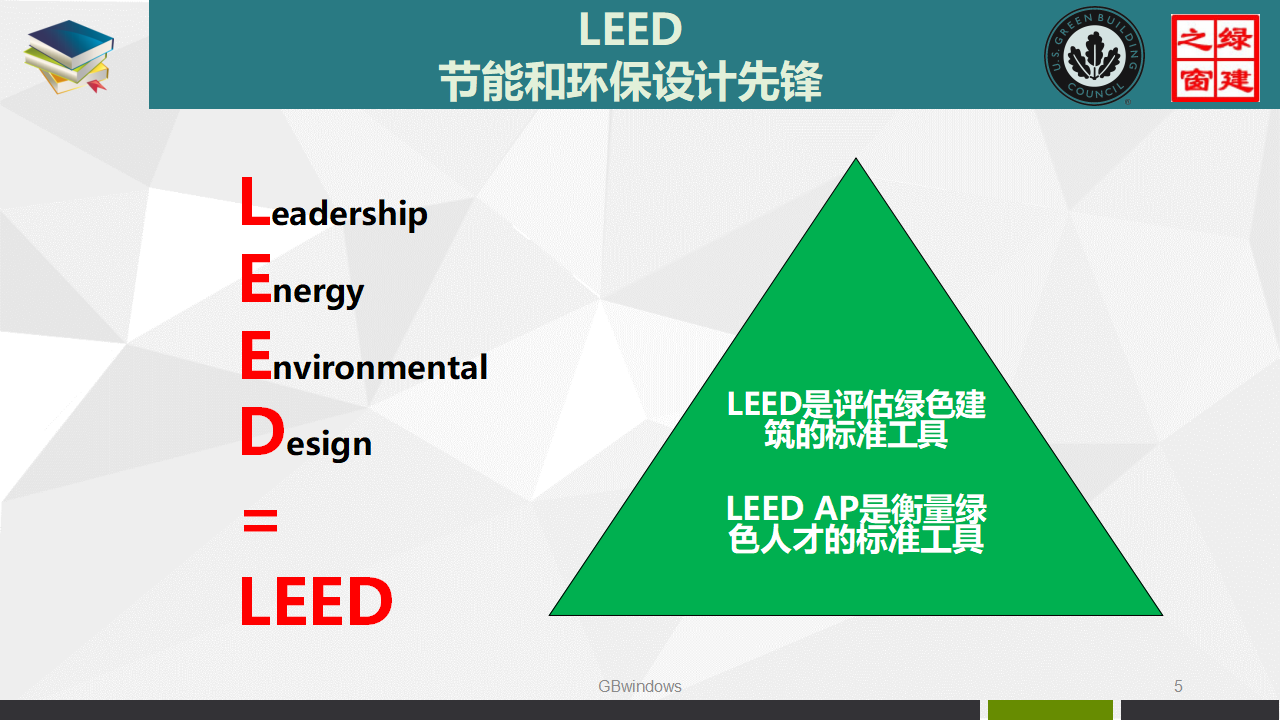 LEED GA/AP培训、证书考试及维护全过程讲解PPT
