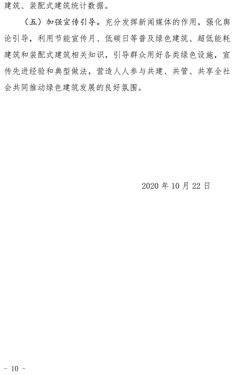 驻建【2020】272号▎关于印发驻马店市绿色建筑创建行动实施方案的通知