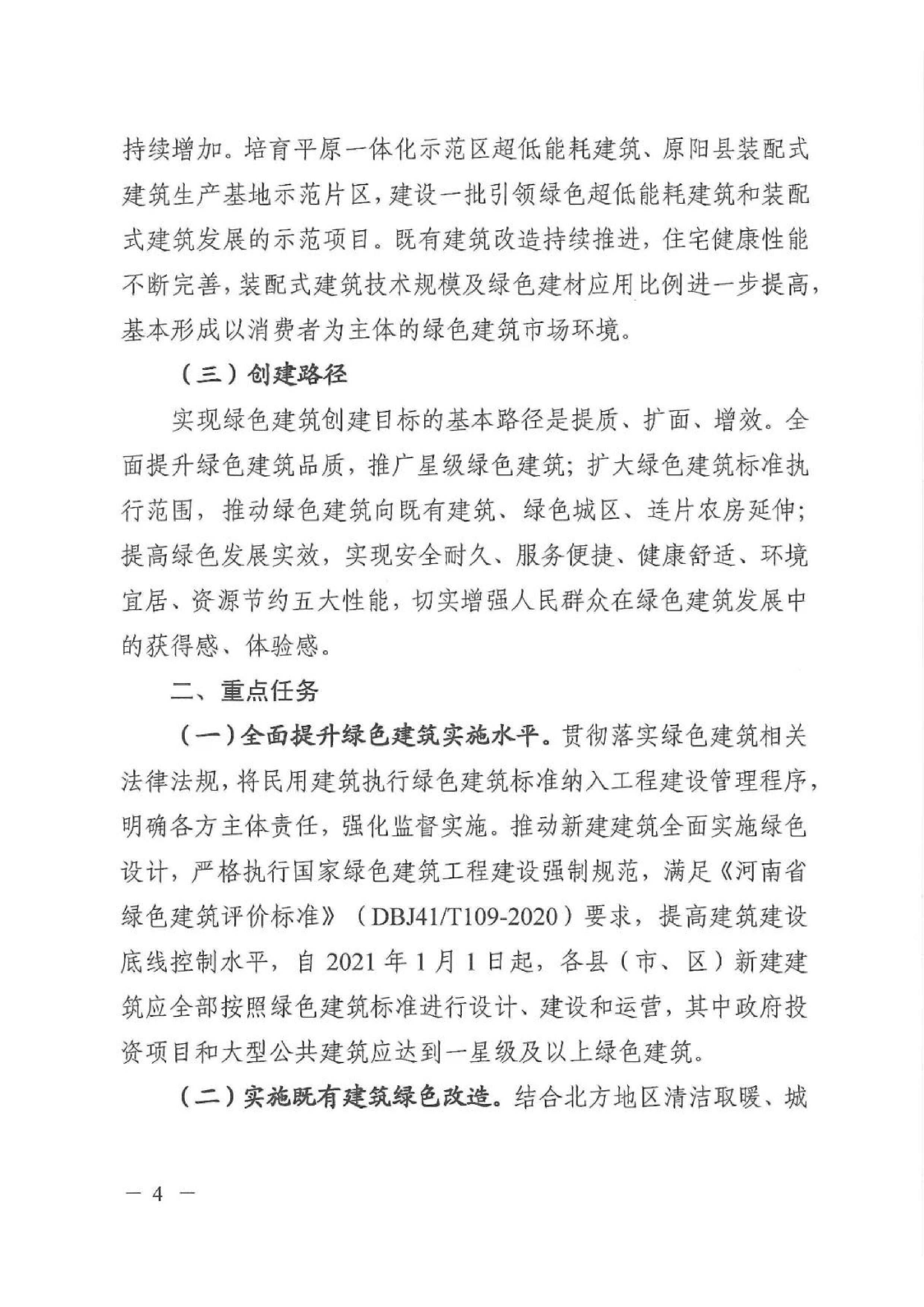 新建【2020】180号|关于印发新乡市绿色建筑创建行动实施方案
