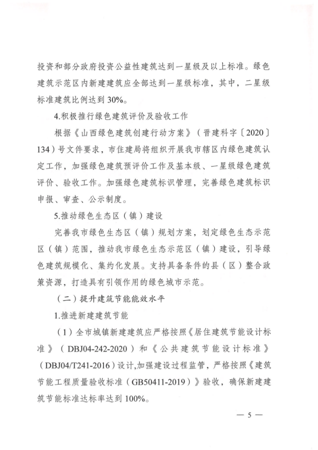 【太原】关于印发《太原市绿色建筑创建行动方案》的通知