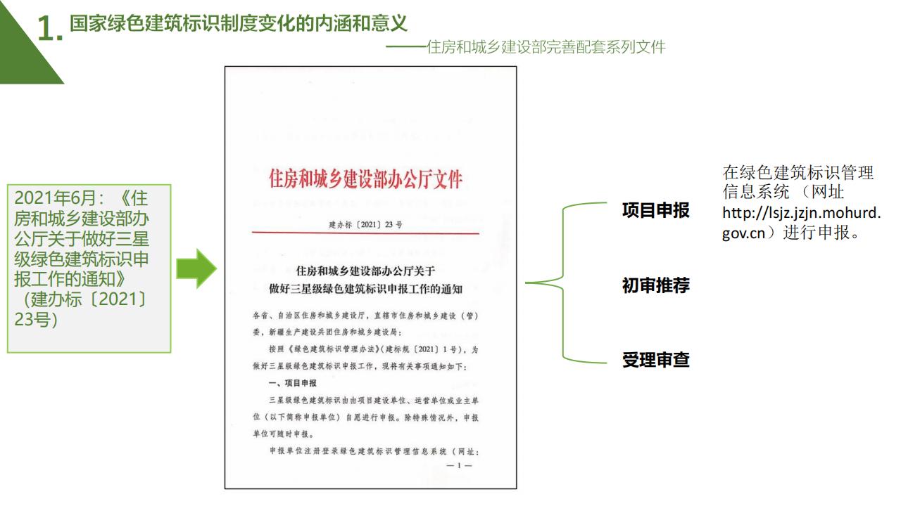 【广东】省住建厅科技信息处《绿色建筑标识制度政策解读》