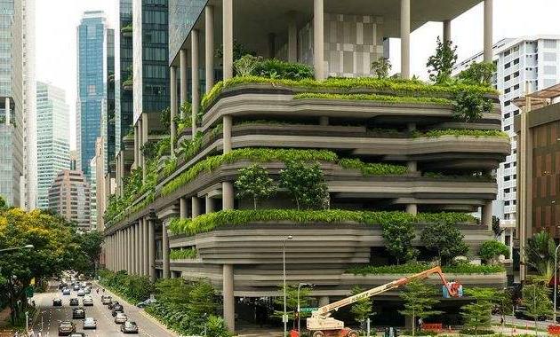 绿色建筑，是一种高质量建筑，更好地处理与自然的关系