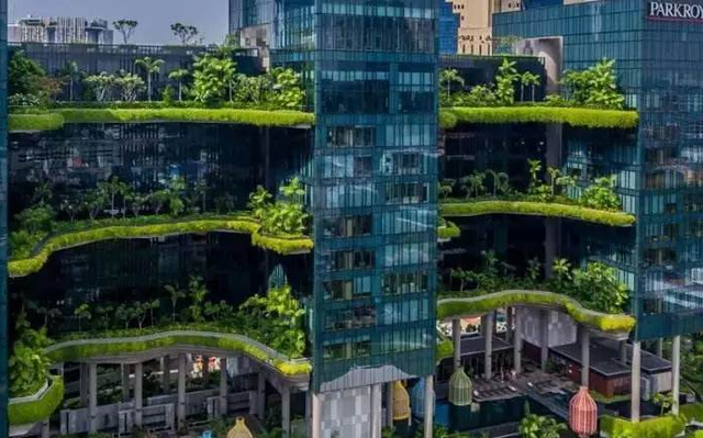 绿色建筑，是一种高质量建筑，更好地处理与自然的关系