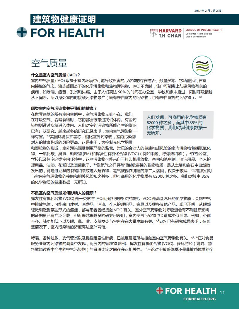 【学习】健康建筑9项基本原理