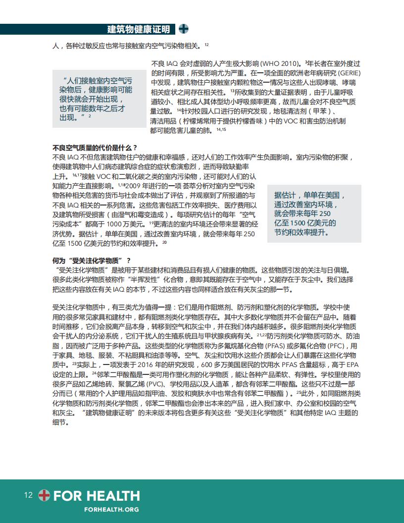 【学习】健康建筑9项基本原理