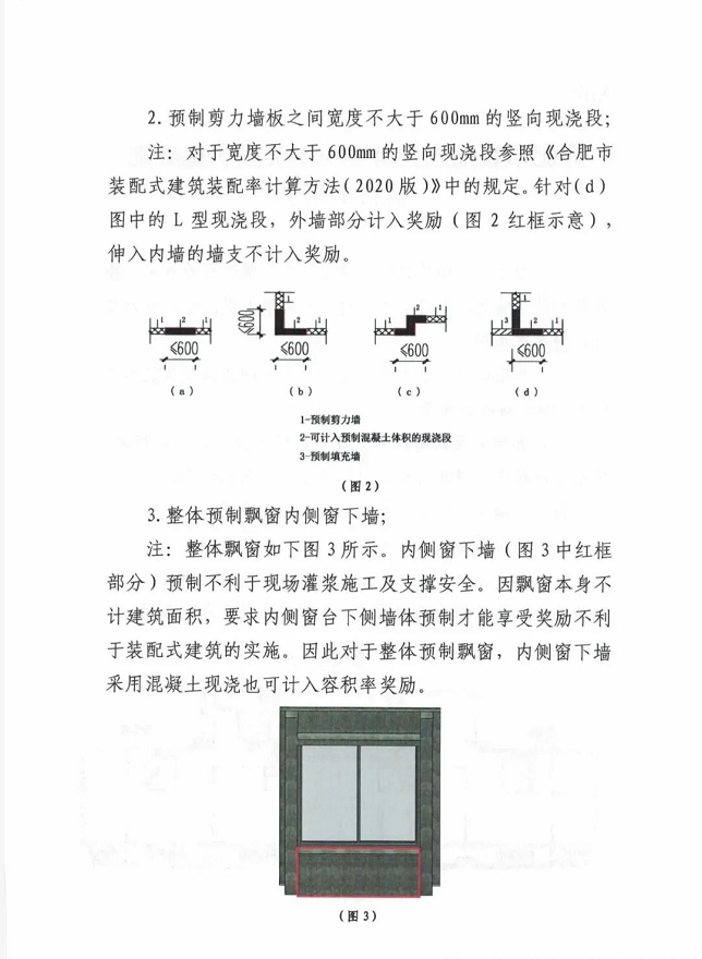 《合肥市装配式建筑容积率奖励实施细则（试行）指引》通知印发