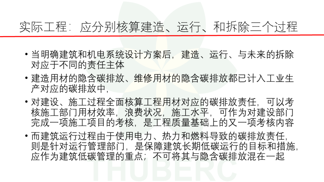 建立正确的碳排放核算方法促进建筑低碳发展