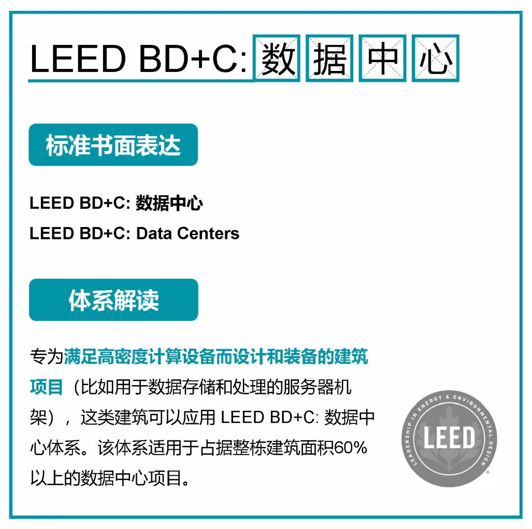 一文看懂LEED所有认证体系 ｜ 知书达LEED