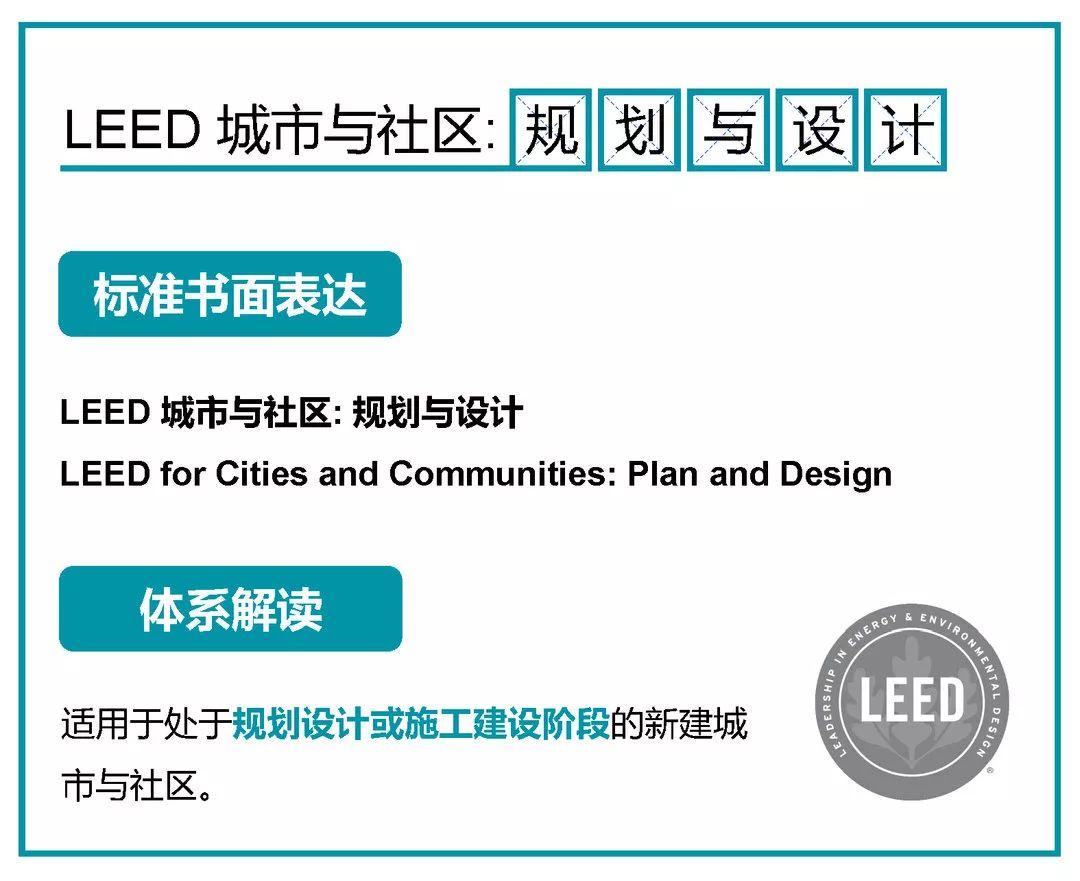 一文看懂LEED所有认证体系 ｜ 知书达LEED
