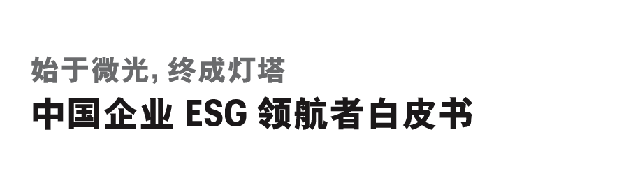 ESG专题|财富：中国企业ESG领航者白皮书