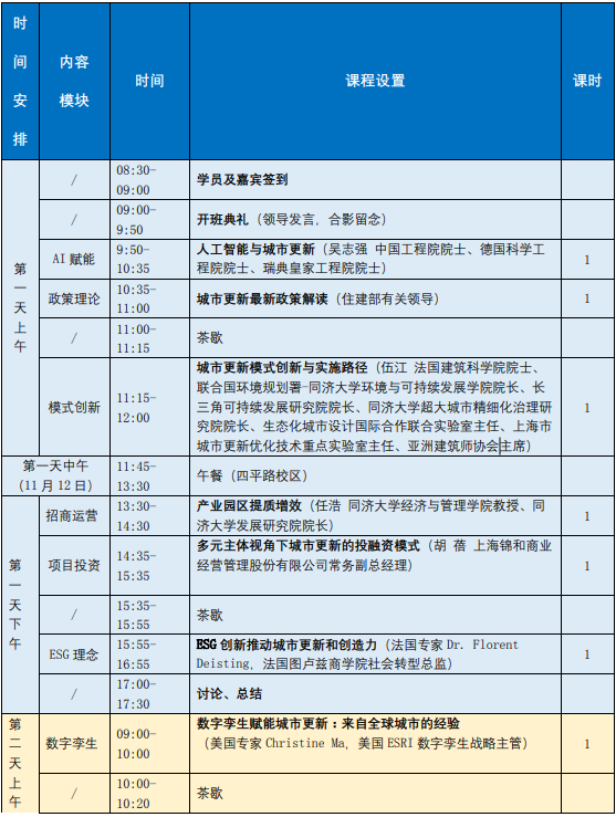 【通知】城市更新创新与实践发展高级研修班通知