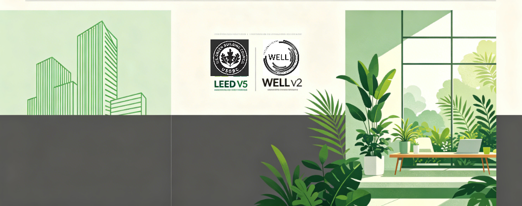 LEED v5 + WELL v2 双认证落地实施全套资料（可直接做方案、报项、给甲方）