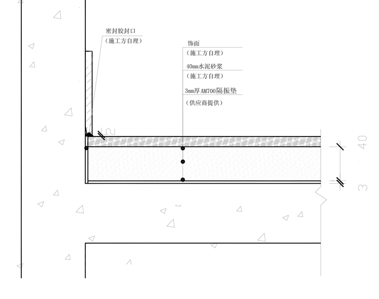 BL700/BL810聚氨酯橡胶隔声减振垫