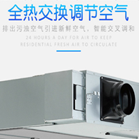松下PM2.5净化新风系统 家用薄型全热交换器