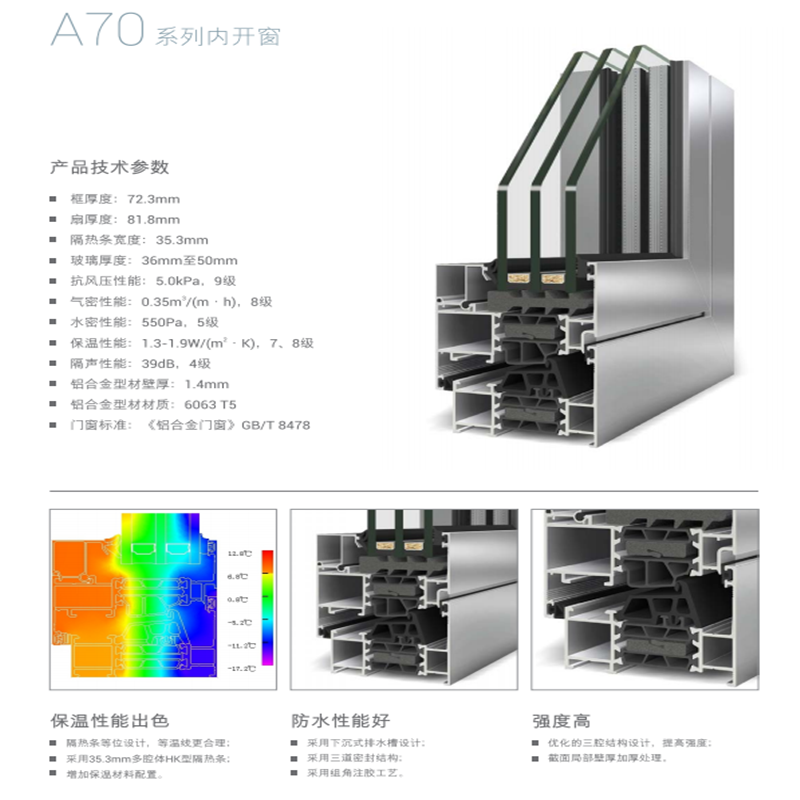 嘉寓隔热铝合金系统门窗