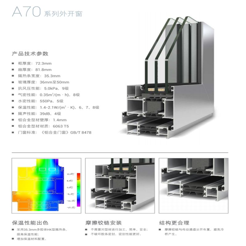 嘉寓隔热铝合金系统门窗